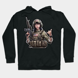 Tactical Girl Hoodie